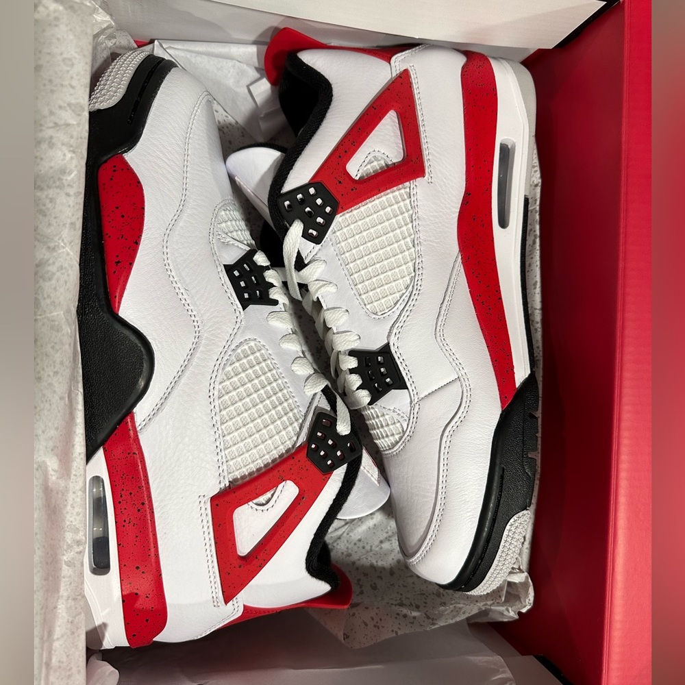 Jordan 4 red cement